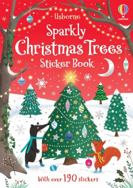 USB - Sparkly Christmas Trees Sticker Book